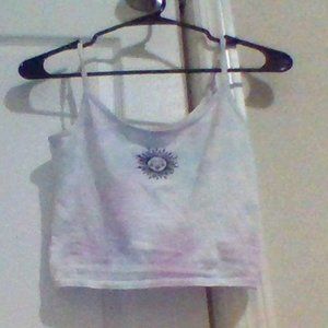 Cropped Tie-Dyed Tanktop